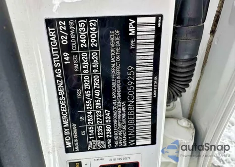 2022 Mercedes-Benz Glc Coupe 300 4Matic z USA, uszkodzony, nr VIN W1N0J8EB8NG059259